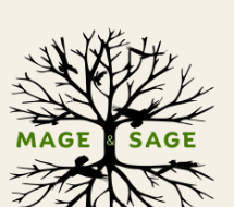 Mage & Sage tree logo